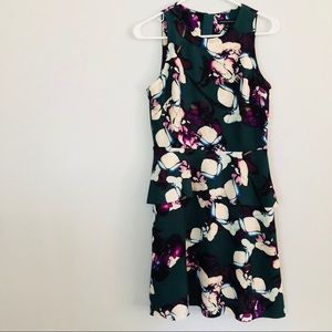 Banana Republic Peplum Patterned Dress